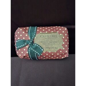 Castelbel Porto Luxury Soap. Holly Berry  Senelles Scent. Made In Portugal NEW
